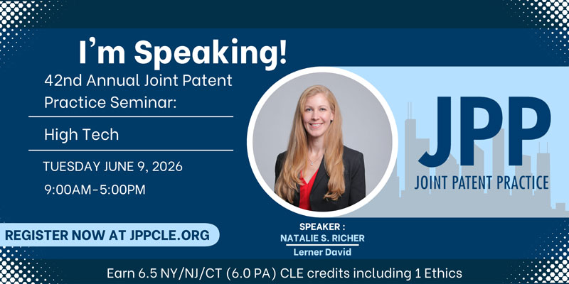 Richer - Annual Joint Patent Practice