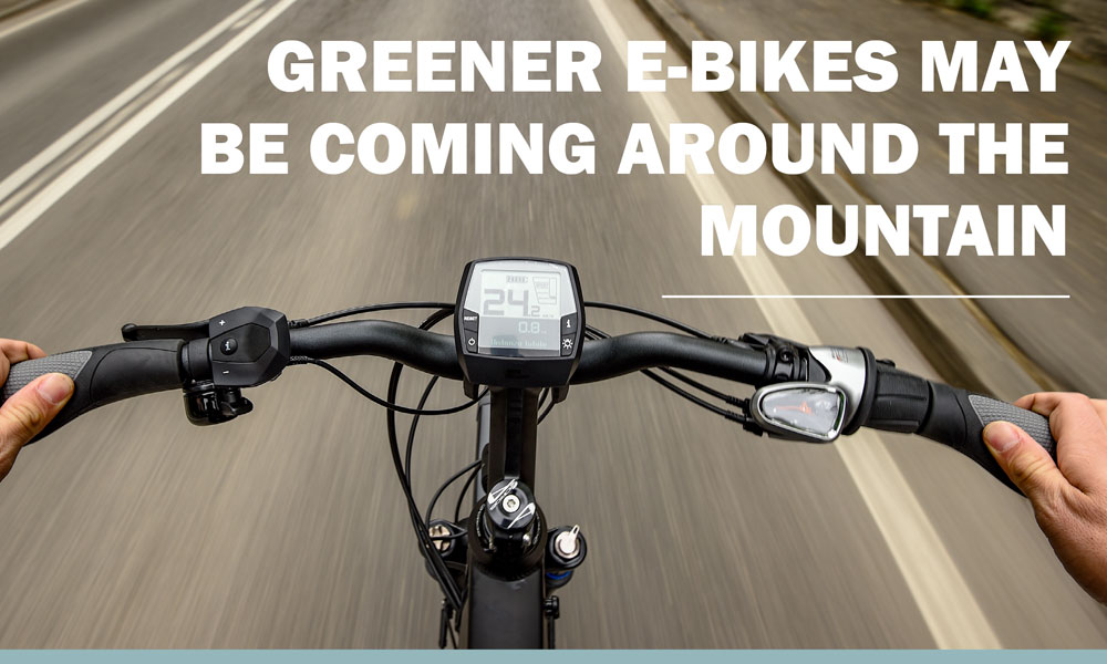 Greener E-Bikes